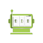 Lime Icon aus Slot-Walze und Fu&szlig;ball f&uuml;r die Spielvielfalt bei Golazzo