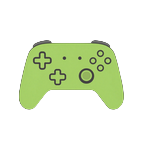 Lime eSports-Controller-Icon f&uuml;r eSports-Wetten bei Golazzo