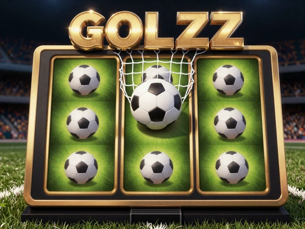 Fu&szlig;ball-Slot mit Tor und Ball - Goalzz Kategorie im Golazzo online Casino