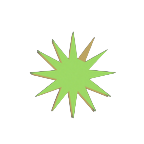 Lime Funken-Icon f&uuml;r neue Spiele in der Golazzo Casino-Lobby