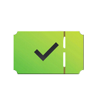 Lime Ticket-Icon f&uuml;r die Bonus-Buy-Kategorie bei Golazzo