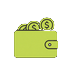 Lime Icon eines E-Wallets f&uuml;r PayPal und Skrill bei Golazzo
