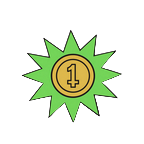 Lime M&uuml;nz-Explosion-Icon f&uuml;r Jackpots bei Golazzo Casino