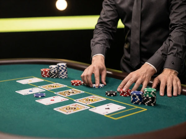 Live-Blackjack-Tisch mit Karten und Chips - live Blackjack online mit 378 Tischen bei Golazzo